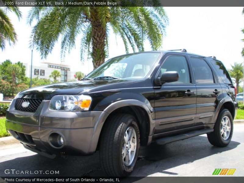 Black / Medium/Dark Pebble Beige 2005 Ford Escape XLT V6