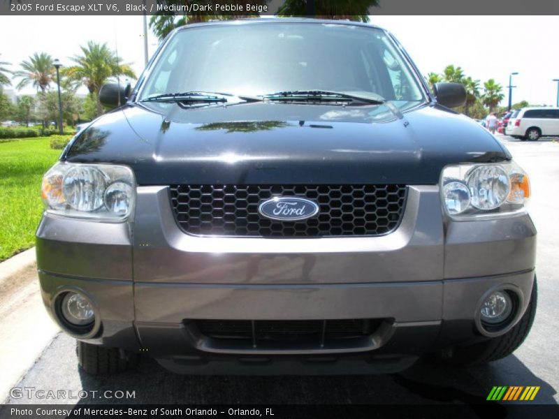 Black / Medium/Dark Pebble Beige 2005 Ford Escape XLT V6