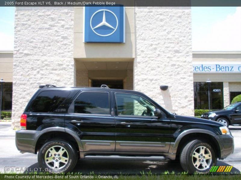 Black / Medium/Dark Pebble Beige 2005 Ford Escape XLT V6