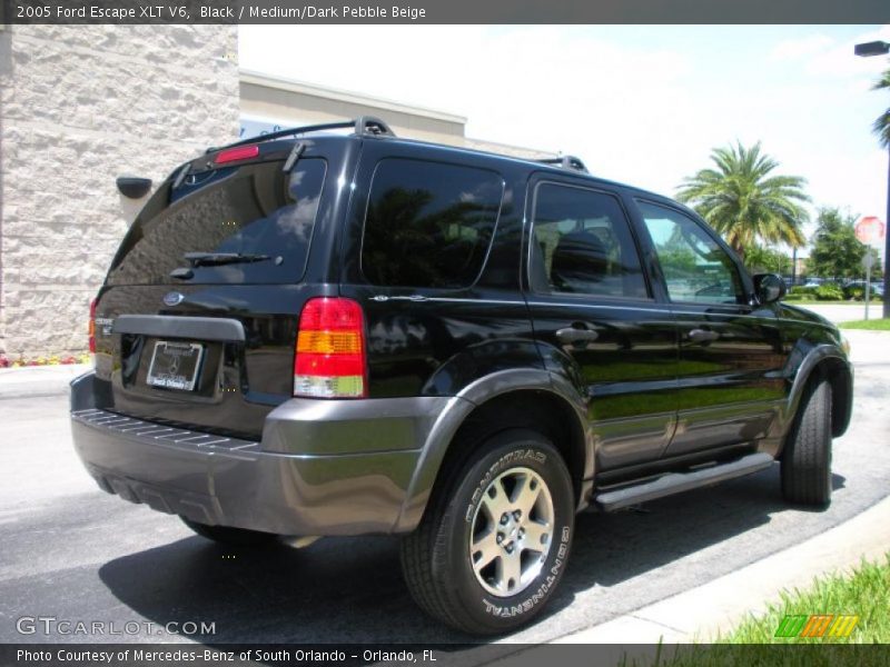 Black / Medium/Dark Pebble Beige 2005 Ford Escape XLT V6