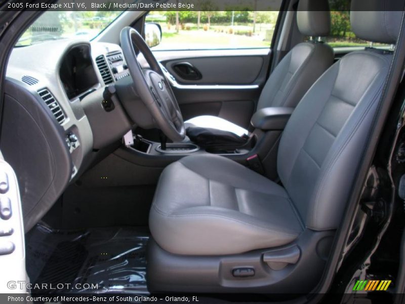 Black / Medium/Dark Pebble Beige 2005 Ford Escape XLT V6