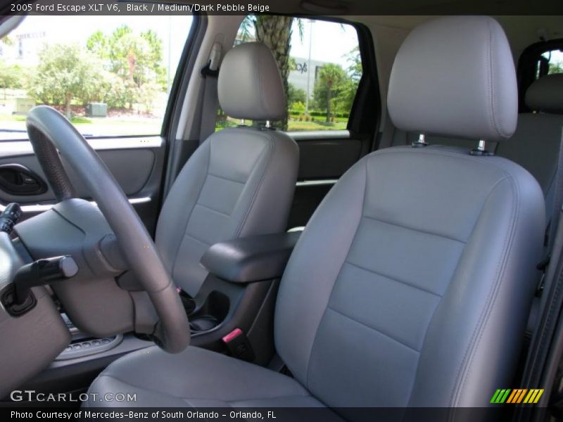 Black / Medium/Dark Pebble Beige 2005 Ford Escape XLT V6