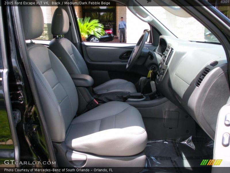 Black / Medium/Dark Pebble Beige 2005 Ford Escape XLT V6