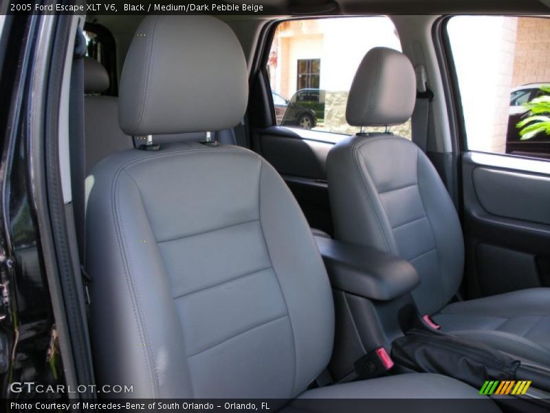 Black / Medium/Dark Pebble Beige 2005 Ford Escape XLT V6