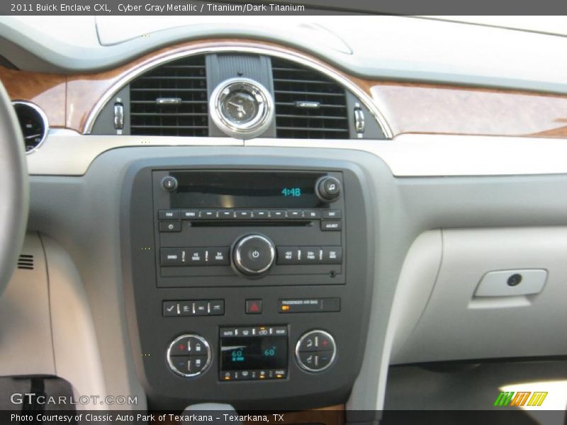 Cyber Gray Metallic / Titanium/Dark Titanium 2011 Buick Enclave CXL