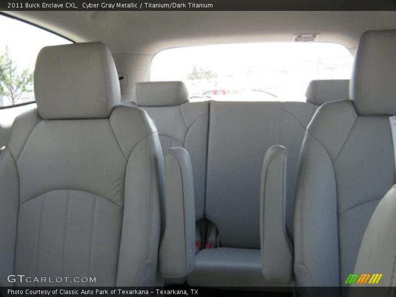 Cyber Gray Metallic / Titanium/Dark Titanium 2011 Buick Enclave CXL