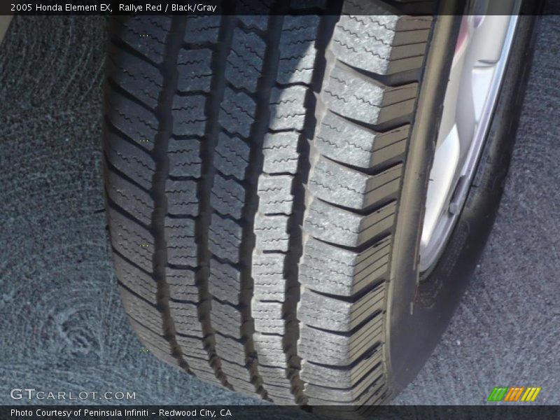Rallye Red / Black/Gray 2005 Honda Element EX
