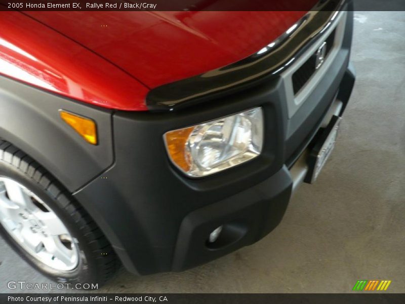 Rallye Red / Black/Gray 2005 Honda Element EX
