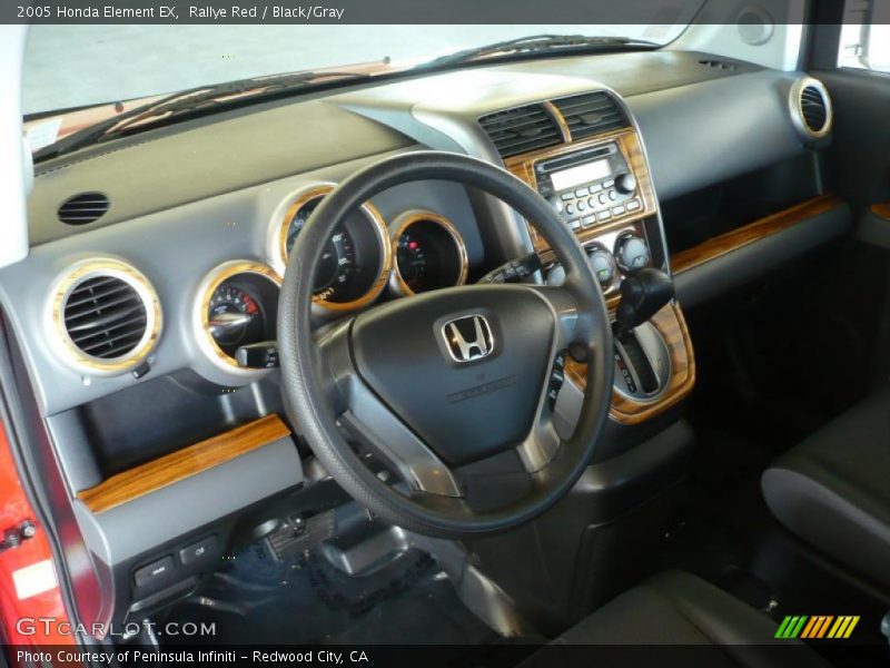 Rallye Red / Black/Gray 2005 Honda Element EX