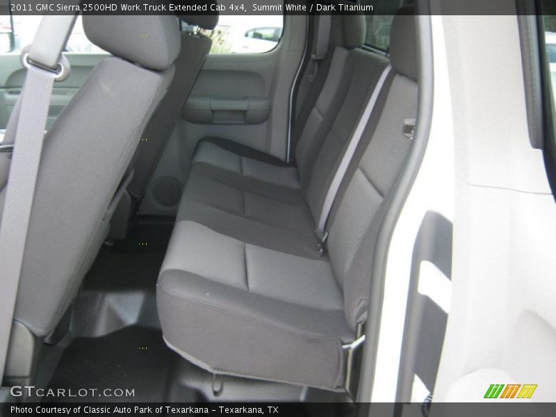 Summit White / Dark Titanium 2011 GMC Sierra 2500HD Work Truck Extended Cab 4x4