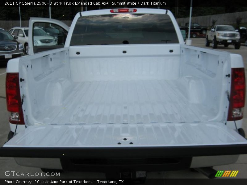 Summit White / Dark Titanium 2011 GMC Sierra 2500HD Work Truck Extended Cab 4x4