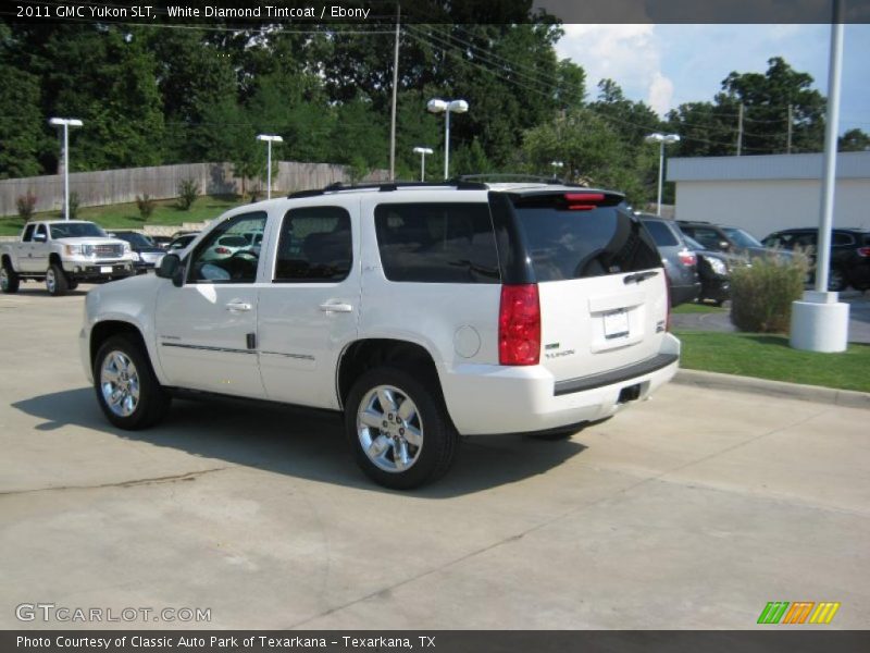 White Diamond Tintcoat / Ebony 2011 GMC Yukon SLT