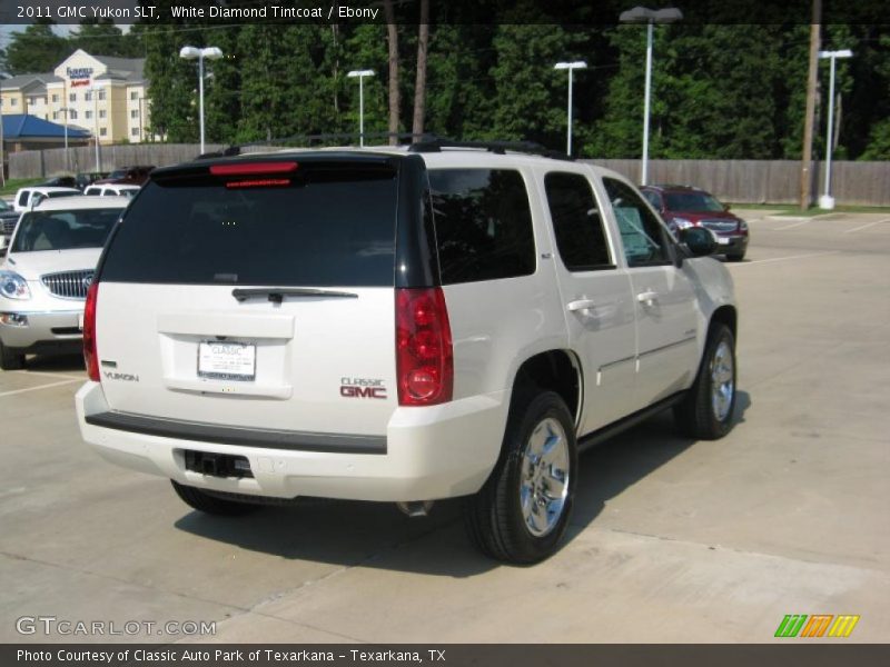 White Diamond Tintcoat / Ebony 2011 GMC Yukon SLT