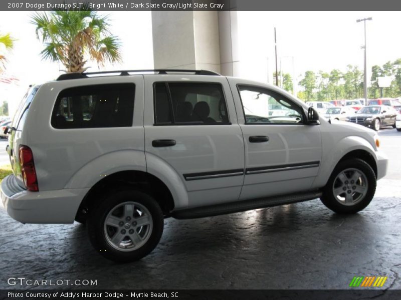 Bright White / Dark Slate Gray/Light Slate Gray 2007 Dodge Durango SLT
