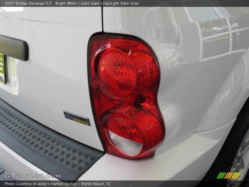 Bright White / Dark Slate Gray/Light Slate Gray 2007 Dodge Durango SLT
