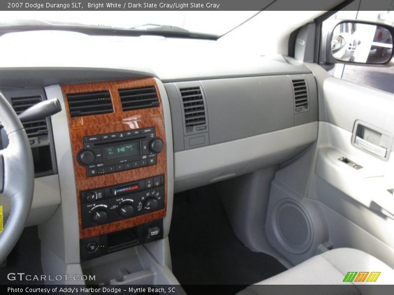 Bright White / Dark Slate Gray/Light Slate Gray 2007 Dodge Durango SLT