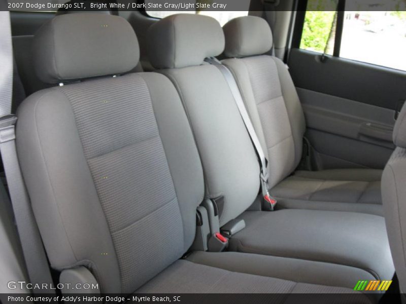 Bright White / Dark Slate Gray/Light Slate Gray 2007 Dodge Durango SLT