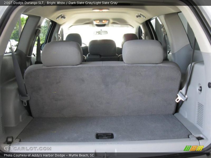 Bright White / Dark Slate Gray/Light Slate Gray 2007 Dodge Durango SLT