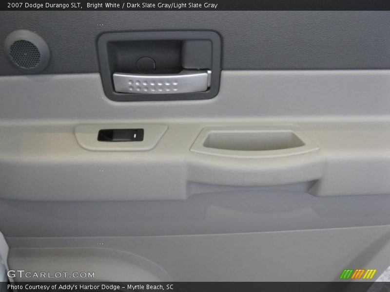 Bright White / Dark Slate Gray/Light Slate Gray 2007 Dodge Durango SLT