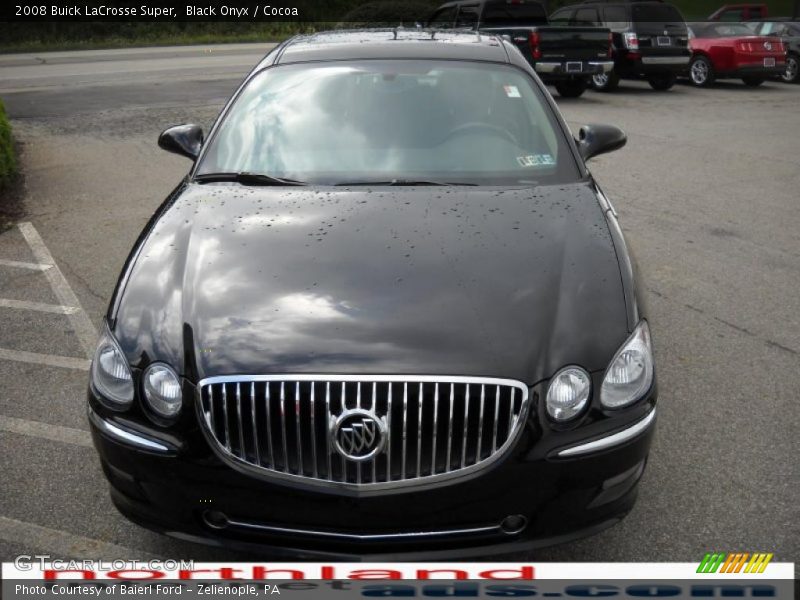 Black Onyx / Cocoa 2008 Buick LaCrosse Super