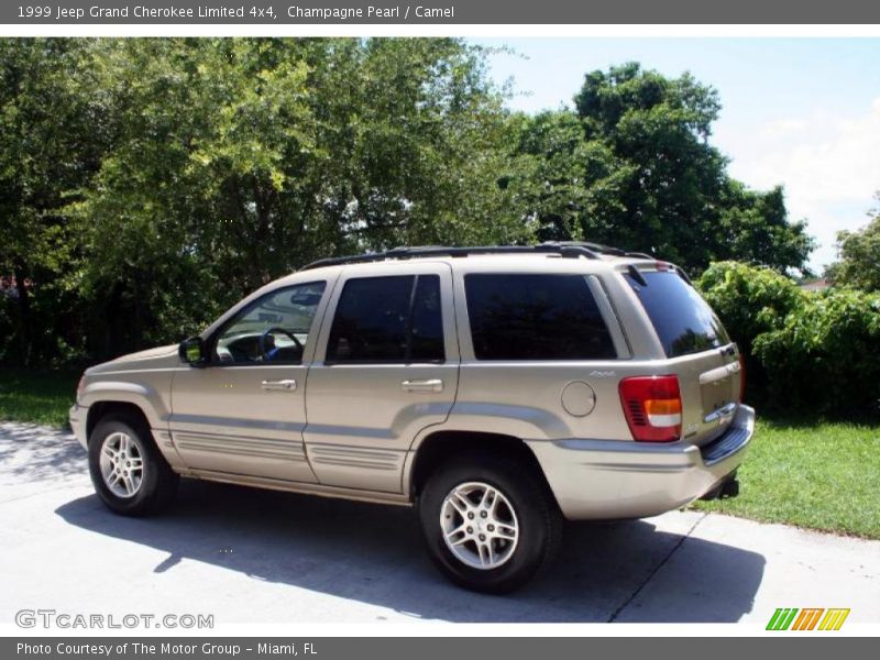 Champagne Pearl / Camel 1999 Jeep Grand Cherokee Limited 4x4