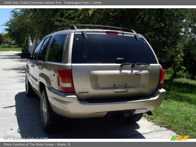 Champagne Pearl / Camel 1999 Jeep Grand Cherokee Limited 4x4