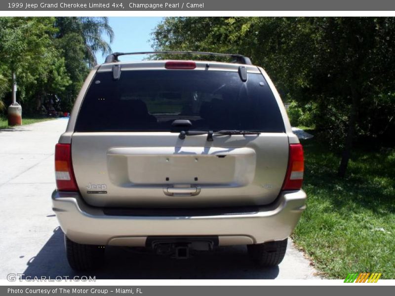 Champagne Pearl / Camel 1999 Jeep Grand Cherokee Limited 4x4