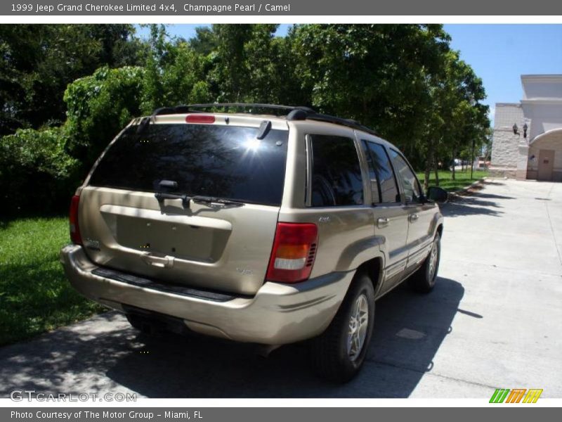 Champagne Pearl / Camel 1999 Jeep Grand Cherokee Limited 4x4
