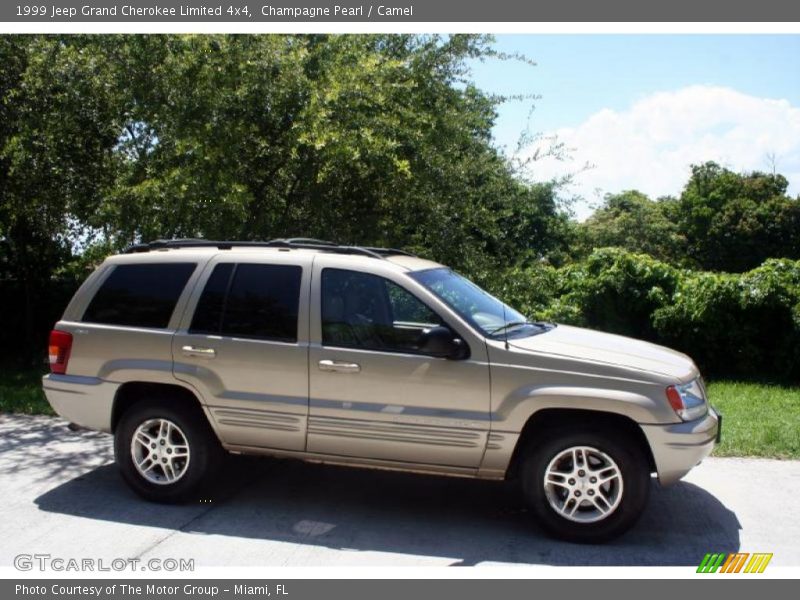 Champagne Pearl / Camel 1999 Jeep Grand Cherokee Limited 4x4