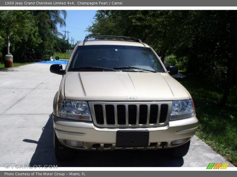 Champagne Pearl / Camel 1999 Jeep Grand Cherokee Limited 4x4