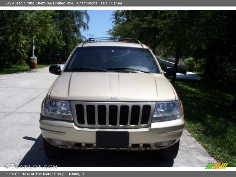 Champagne Pearl / Camel 1999 Jeep Grand Cherokee Limited 4x4