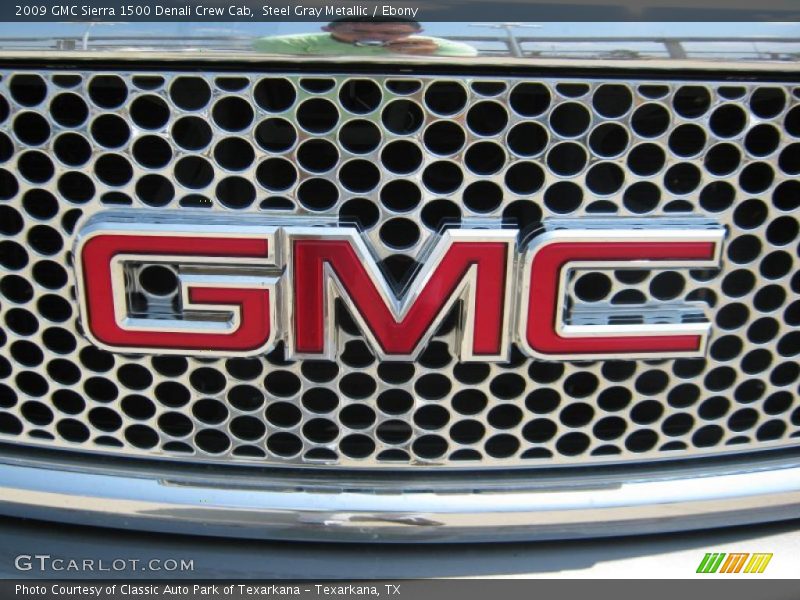 Steel Gray Metallic / Ebony 2009 GMC Sierra 1500 Denali Crew Cab