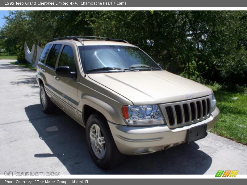 Champagne Pearl / Camel 1999 Jeep Grand Cherokee Limited 4x4