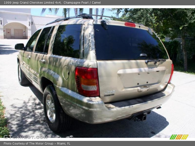 Champagne Pearl / Camel 1999 Jeep Grand Cherokee Limited 4x4