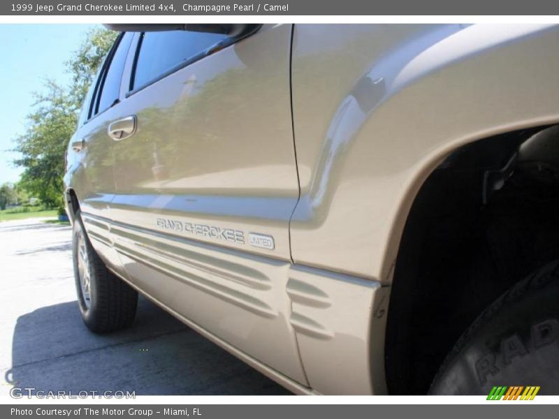 Champagne Pearl / Camel 1999 Jeep Grand Cherokee Limited 4x4