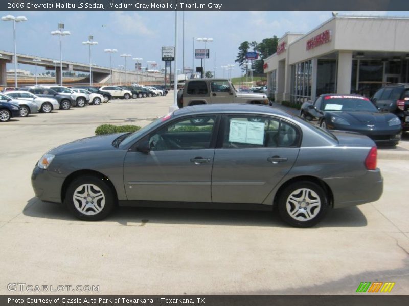 Medium Gray Metallic / Titanium Gray 2006 Chevrolet Malibu LS Sedan