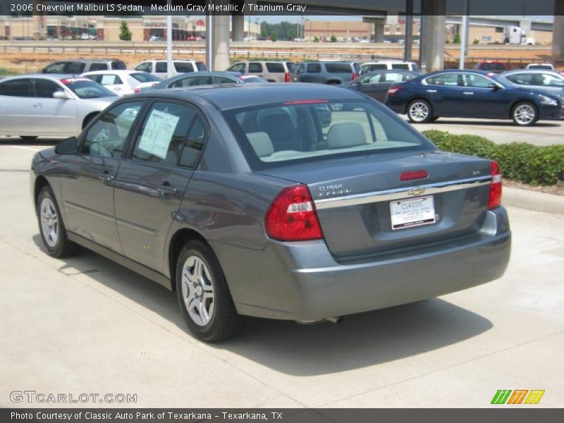 Medium Gray Metallic / Titanium Gray 2006 Chevrolet Malibu LS Sedan