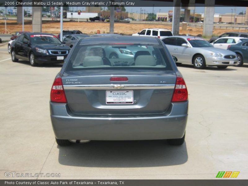 Medium Gray Metallic / Titanium Gray 2006 Chevrolet Malibu LS Sedan