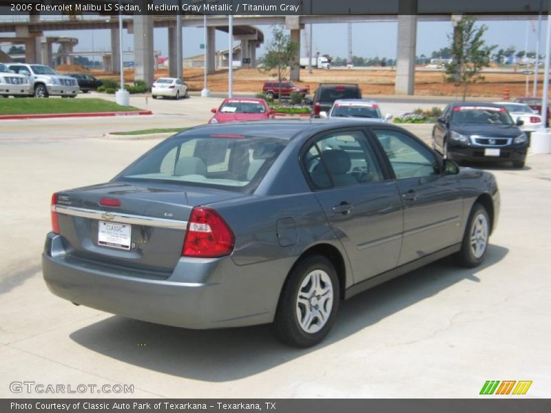 Medium Gray Metallic / Titanium Gray 2006 Chevrolet Malibu LS Sedan