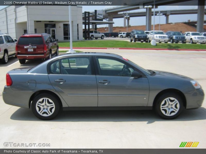 Medium Gray Metallic / Titanium Gray 2006 Chevrolet Malibu LS Sedan