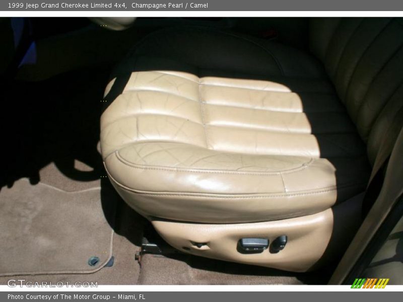 Champagne Pearl / Camel 1999 Jeep Grand Cherokee Limited 4x4