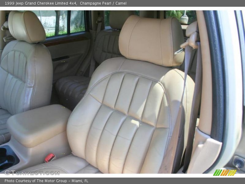 Champagne Pearl / Camel 1999 Jeep Grand Cherokee Limited 4x4