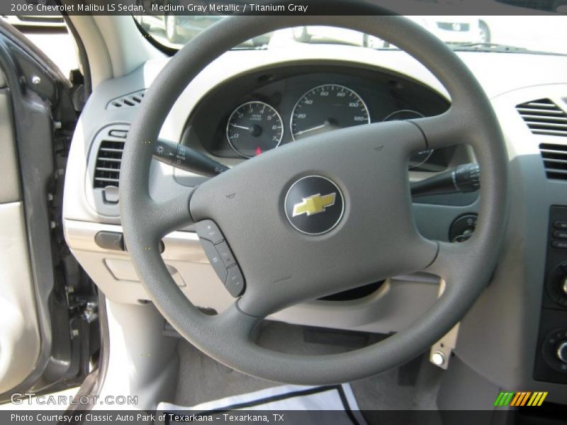 Medium Gray Metallic / Titanium Gray 2006 Chevrolet Malibu LS Sedan