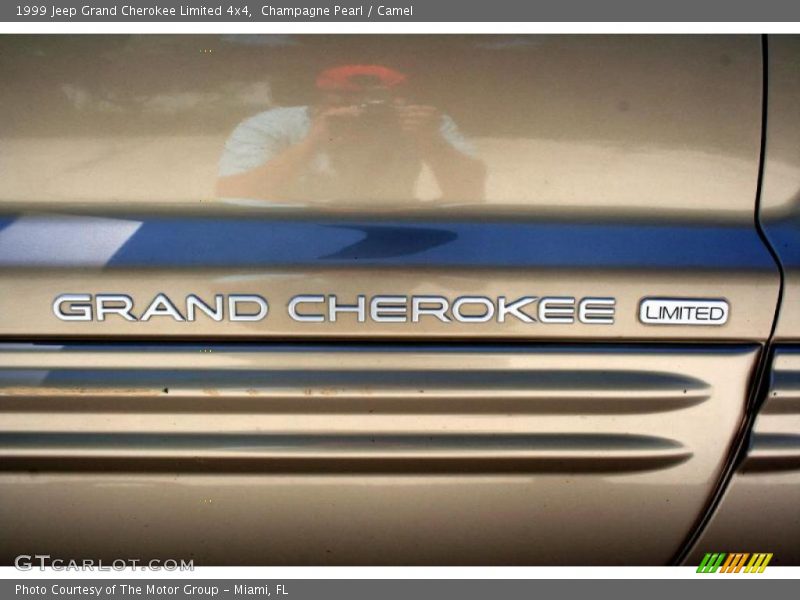 Champagne Pearl / Camel 1999 Jeep Grand Cherokee Limited 4x4