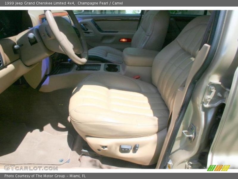 Champagne Pearl / Camel 1999 Jeep Grand Cherokee Limited 4x4