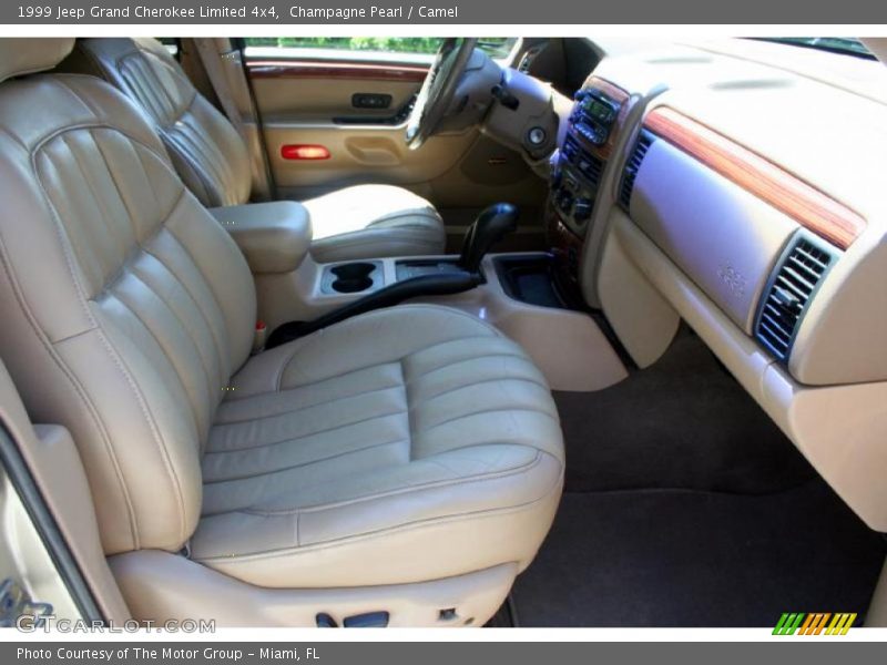 Champagne Pearl / Camel 1999 Jeep Grand Cherokee Limited 4x4