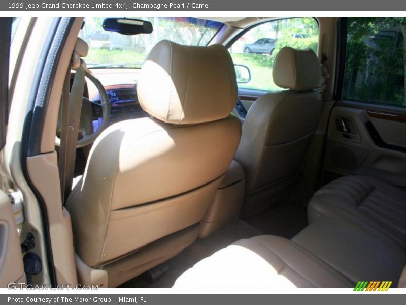Champagne Pearl / Camel 1999 Jeep Grand Cherokee Limited 4x4
