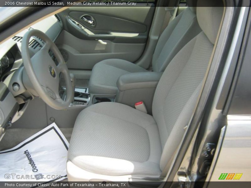 Medium Gray Metallic / Titanium Gray 2006 Chevrolet Malibu LS Sedan