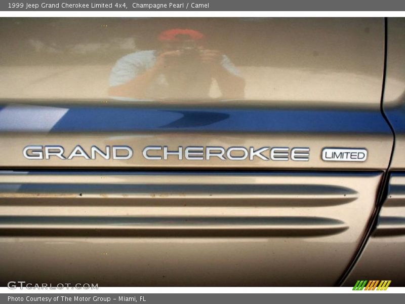 Champagne Pearl / Camel 1999 Jeep Grand Cherokee Limited 4x4