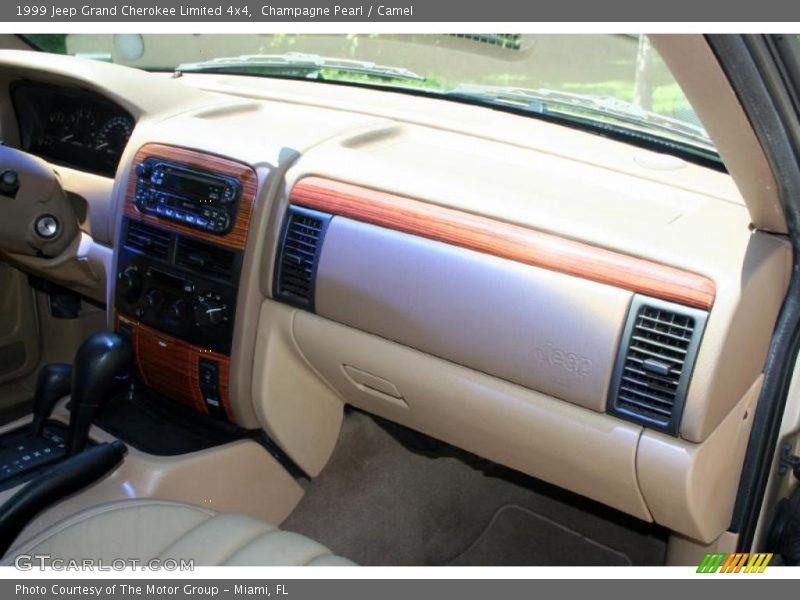 Champagne Pearl / Camel 1999 Jeep Grand Cherokee Limited 4x4